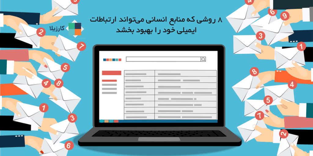 8 روشی که منابع انسانی می تواند ارتباطات ایمیلی خود را بهبود بخشد